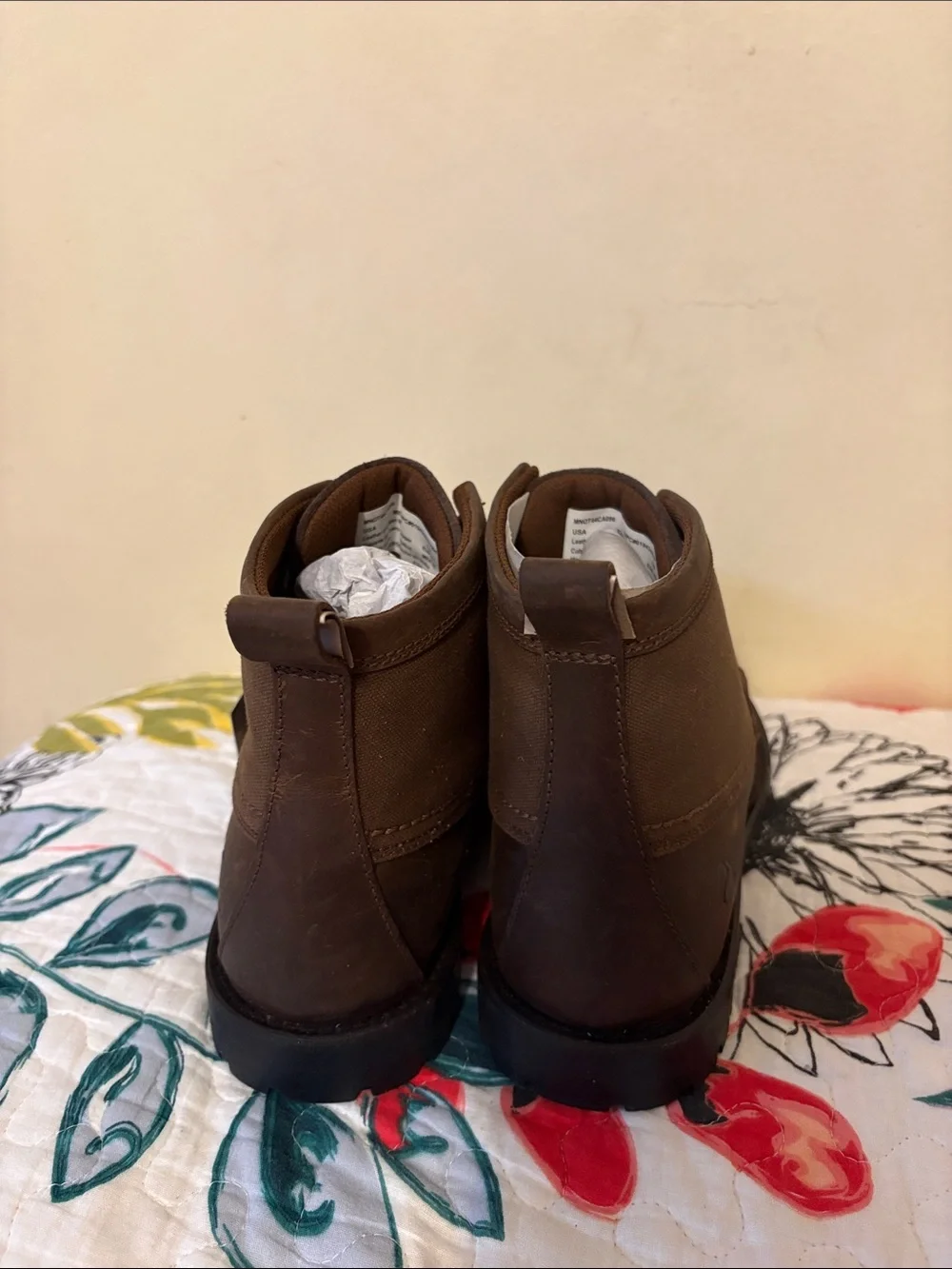 Ozark Trail Brown Lace-Up Moc Toe Chukka Boots